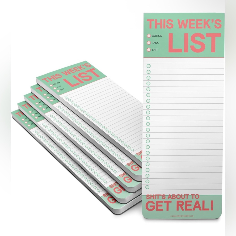 Weekly List Notepad 3.5” X 9” - Picture 4 of 9